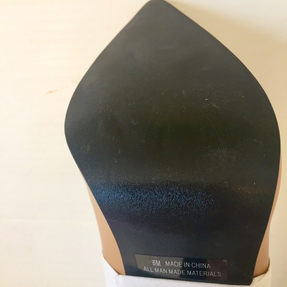 Hollywood Heels, High Heel Pump, color Camel, sizes 5.5 M, 6 M, 8 M, new - Picture 5 of 6